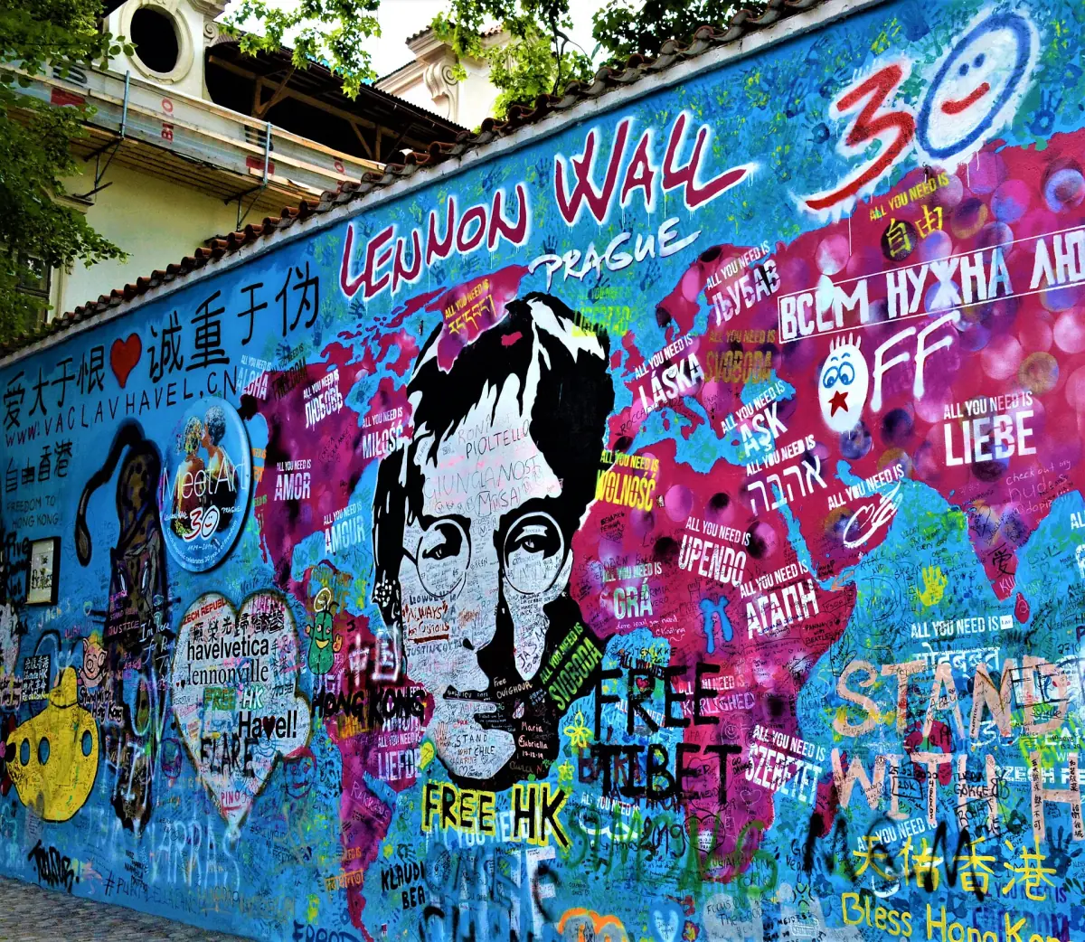 The Lennon Wall