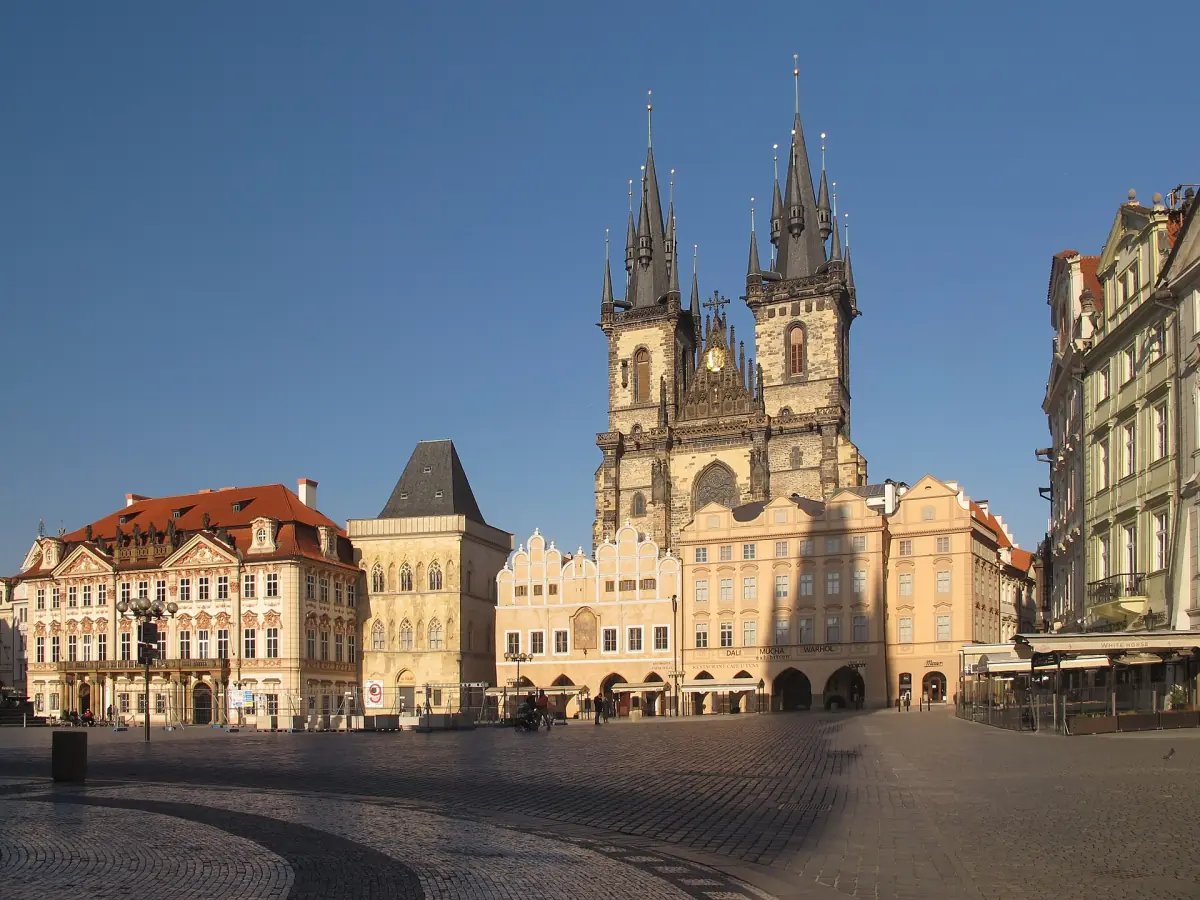 Old Town Square with the Týn Church